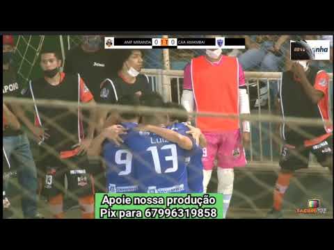 AMF Miranda x CAA Amambai - Semifinal - Copa Morena 2021