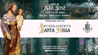 FESTA DE SÃO JOSÉ | MISSA - 19/03/2024 