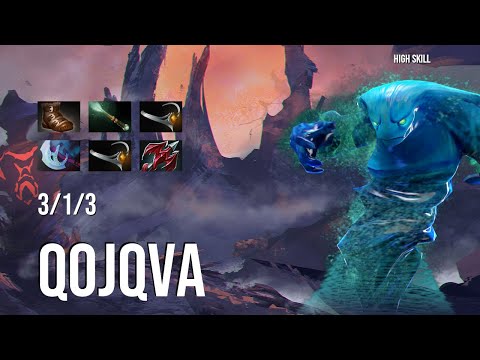 Dota 2 Pro Gameplay   Qojqva   Morphling   3 1 3   High Skill Dota 2