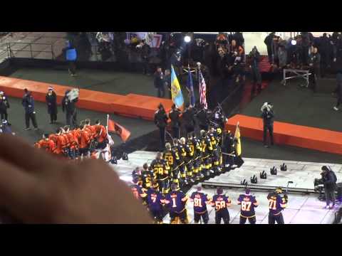 Lauren Hart Sings  Anthem at 2019 Stadium Series