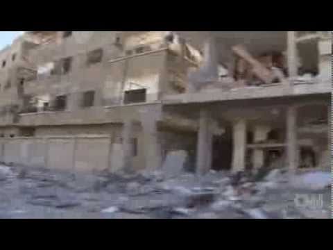 Everything is broken Syrian army retakes Damascus suburb at heavy cost