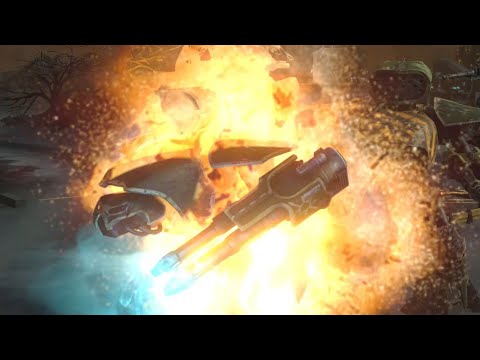 Imperial Titans vs Chaos Titans - Massive Battle - Adeptus Titanicus Dominus