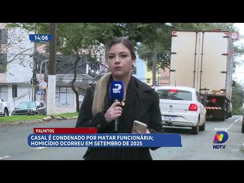 Condenação em Palmitos: casal responde por morte de ex-funcionária