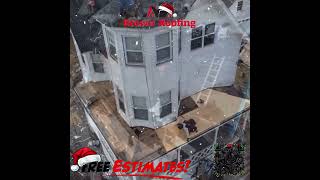 Watch video: Roof Replacement in Shelton, CT