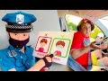 नस्त्या ने पुलिस अधिकारी का नाटक करते 