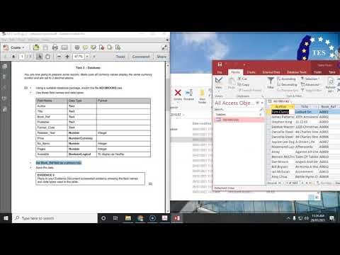 IGCSE ICT: Nov 2019 paper 2 - database section