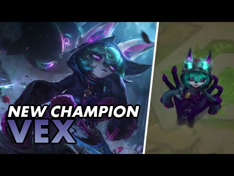 👥🔮 *NEW* CHAMPION VEX! Can she Support?! | Vex Full PBE Gameplay | Luminum