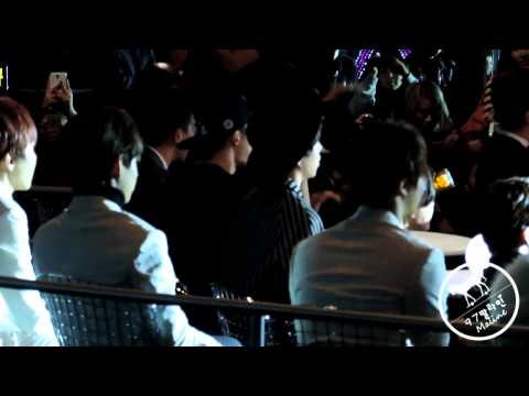 141203 Mnet Asian Music Award 2014 - Winner,Bobby BI  behind the stage(exo performance)