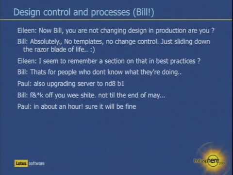 Worst Practices 2008.  Paul and Bill get interviewed by Tom Duff