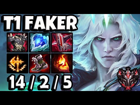 T1 Faker VIEGO vs RIVEN [ MID ] Patch 11.9 Ranked Korea ✅