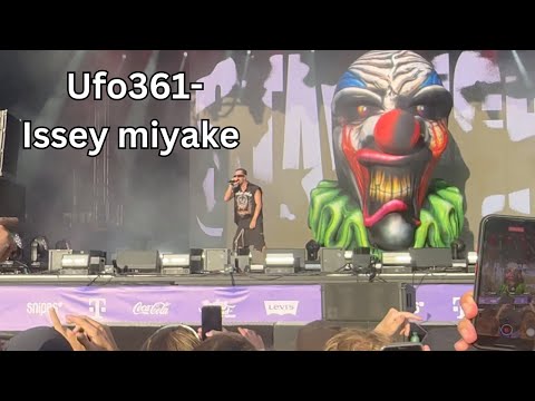 Neuer Ufo361-Song am RollingLoud I #ufo361 #isseymiyake #rollingloud