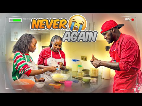 Baking With My Boyfriend and My Sister | Things Got Heated! | Went Extremely Wrong💔 — NEVER AGAIN 😭