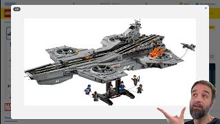 New LEGO Marvel S.H.I.E.L.D. Helicarrier: A bit smaller, cheaper than the last #NotSponsored 76354