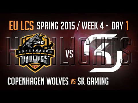 CW vs SK (Highlights) | S5 Week 4 EU LCS Day 1 Game 5 | Copenhagen Wolves vs SK Gaming W4D1G5