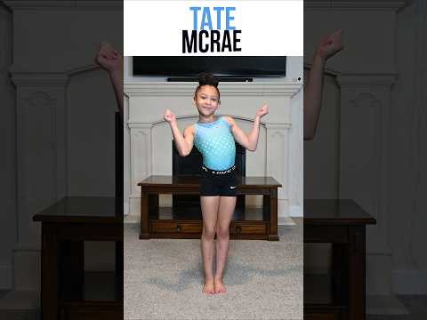 @TateMcRae Challenge! ✨ Chloe Nails the Revolving Door Trend! 💪🩰 #Gymnastics