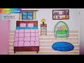 How to make paper doll house/How to make paper doll quite book/Paper doll house tutorial