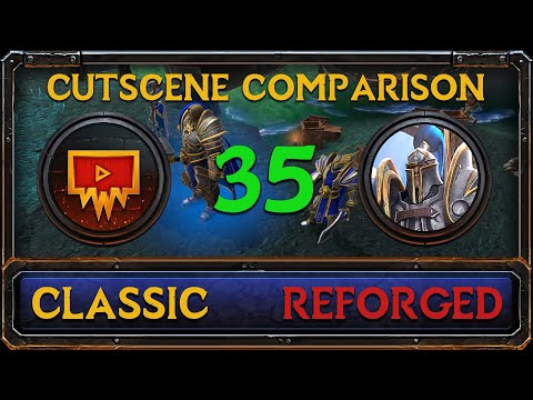 Warcraft 3: Reforged vs Classic Cutscene Comparison #35