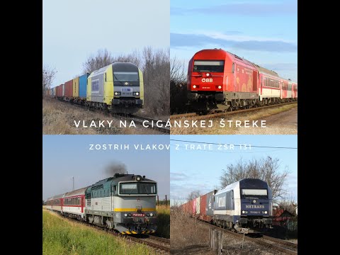 Vlaky na trati ŽSR 131 Bratislava - Komárno