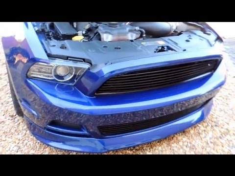 2013 Ford Mustang GT Street Scene Stillen Generation 2 Chin Spoiler Installation Information!
