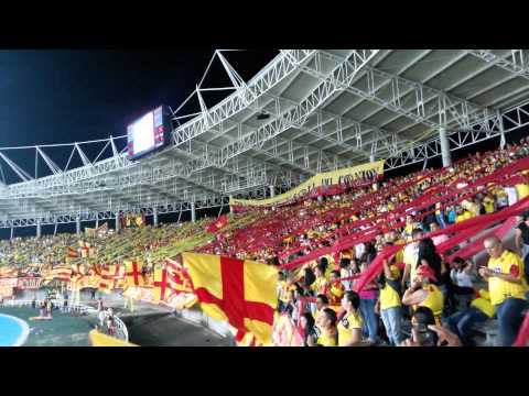 "Deportivo Pereira vs america 24/11/14" Barra: Lobo Sur &bull; Club: Pereira