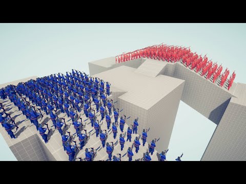 50x vs 50x RANGED UNITS TOURNAMENT | Totally Accurate Battle Simulator TABS
