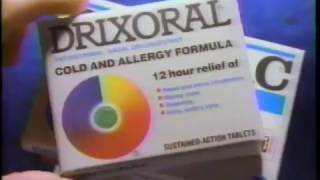 Drixoral - Cold and Allergy Formula - Commercial (1992)