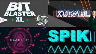 Let's Test Bit Blaster XL, KORABLIK, Slash it 2 und Spikit