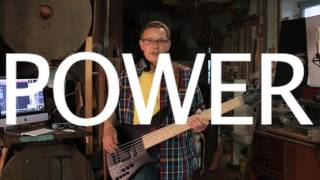 Video thumbnail for Le Fay Herr Schwarz with pickup system BIG BLOCK by Le Fay Basses