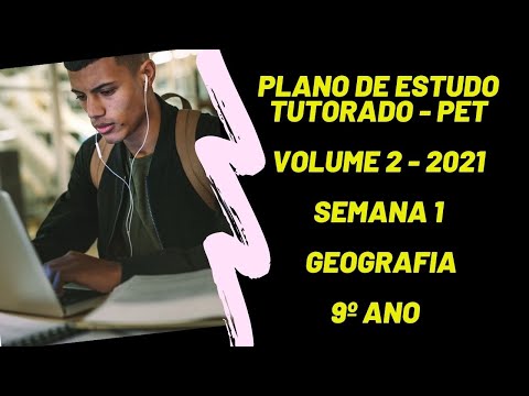 [GABARITO] Correção/Explicação PET 2 - Geografia 9° ano - SEMANA 1 VOLUME 2 - 2021