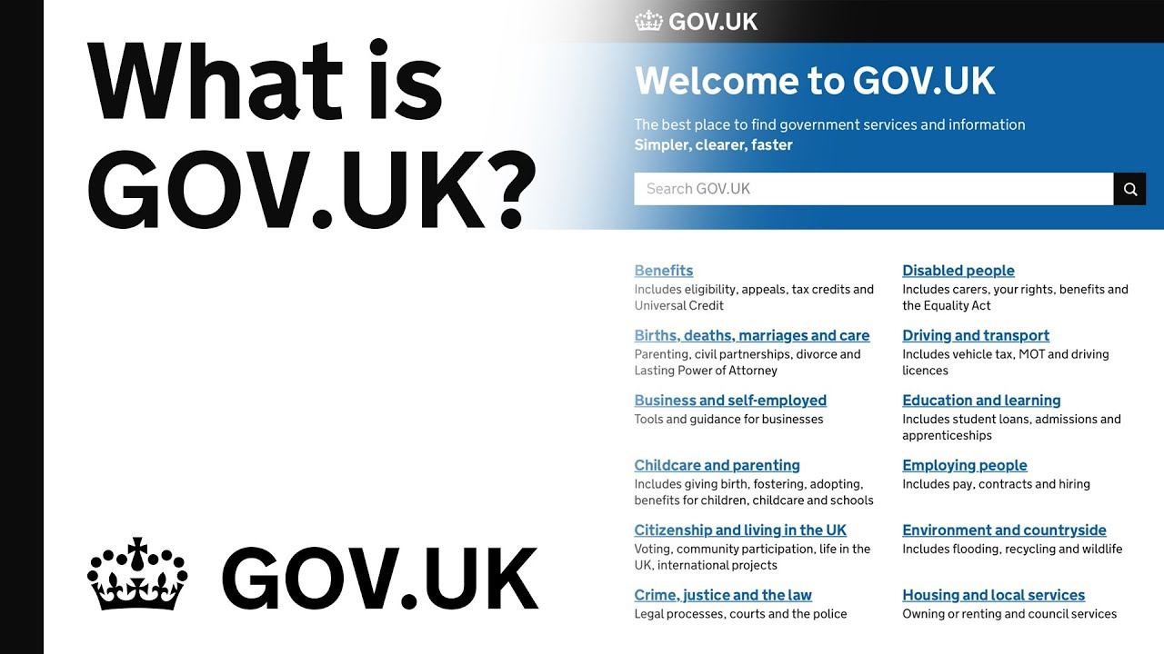 What is GOV.UK? Find government services and information simpler, clearer, faster