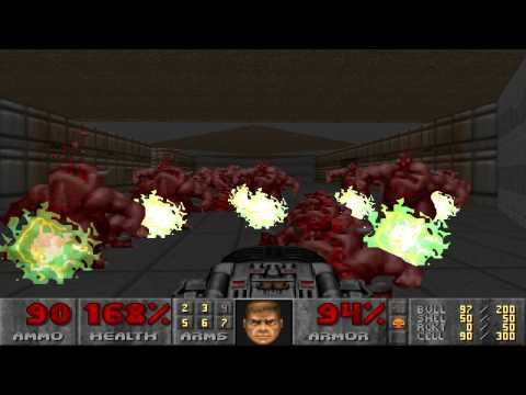 Doom 2 (Pistol start) - Map 8 - Tricks and traps