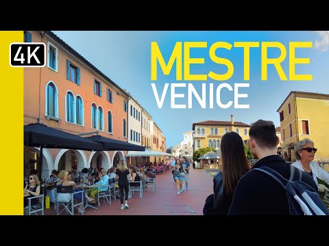 Venice Travel Guide 2025 | ULTIMATE Mestre, Venice Walking Tour in 4k