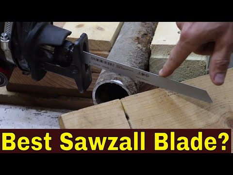 Bimetal sawzall cutting blades