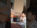 Dad And Toddler Watching Little Einsteins