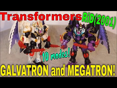 Transformers RiD(2001) Megatron AND Galvatron - GotBot True Review NUMBER 714