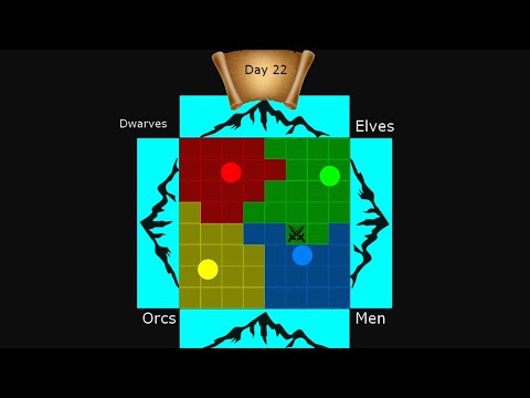 Castle Destruction Marble Race in Algodoo ☆ The War (Day #22)