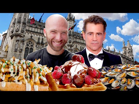 Ultimate Bruges Food Tour! Most Beautiful City In Belgium!