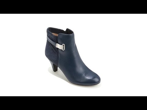 Naturalizer "Lilly" Leather Tailored Bootie