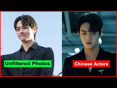 Unfiltered Photos of 10 Popular Chinese Actors | Top 10 Most Facts