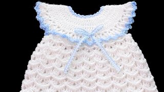 Download lagu Crochet baby dress or frock CROCHET PATTERN SUPER EASY FOR BEGINNERS various sizes Annie dress mp3