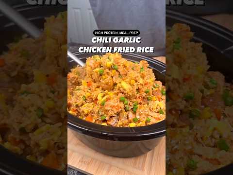 High Protein Chili Garlic Fried Rice