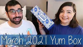 March 2021 Universal Yums Yum Box Unboxing and Taste Test | Germany | Yum-Yum Box