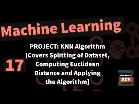 K Nearest Neighbors Algorithm Using Python From Absolute Scratch No Scikit Learn
