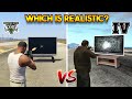 GTA 5 VS GTA 4 (WHICH IS MORE REALISTIC?)