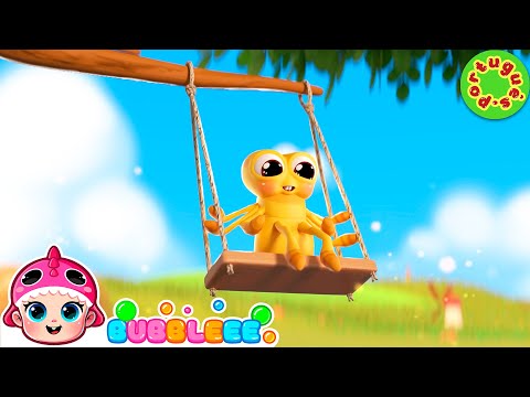 A Pequena Aranha 🕷️🌧️ | Bubbleee Canções Infantis 🐣🎶