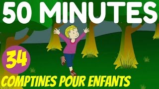 34 comptines pour enfants (50 minutes) chantées par Sidney et Richard