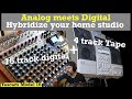 Transfer Analog Recording Into A DAW 4 Track To Tascam Model 12 16 24