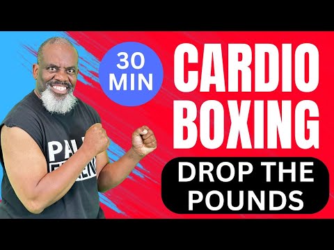 30 Min Cardio Boxing Workout | Drop The Pounds At Home | Low Impact