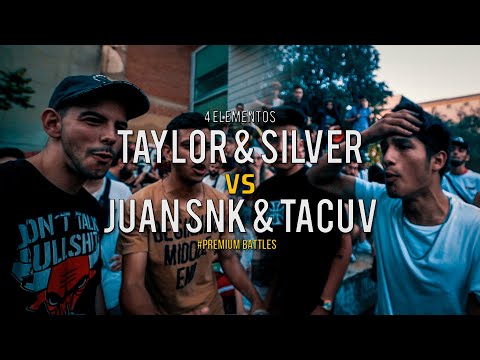 Juan SNK & Tacuv 🆚 Taylor & Silver [OCTAVOS] - MACBA DUALES PREMIUM BATTLES | #4ELEMENTOS |