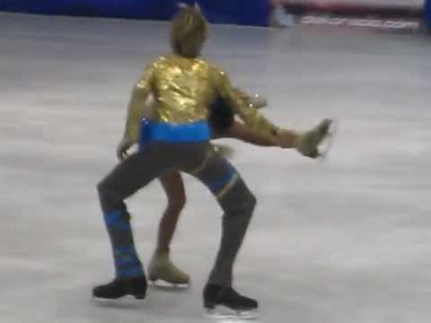 2012. Santa Claus Cup - Slavyana Tsenova/Egor Zaytsev Free Dance.avi